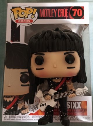 Cuatro Figuras Funko Pop Motley Crue
