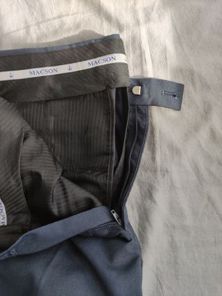 Traje Macson Azul Marino + camisa de regalo