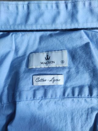 Traje Macson Azul Marino + camisa de regalo