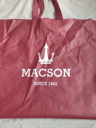 Traje Macson Azul Marino + camisa de regalo