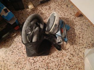 Lijadora de pared con aspirador