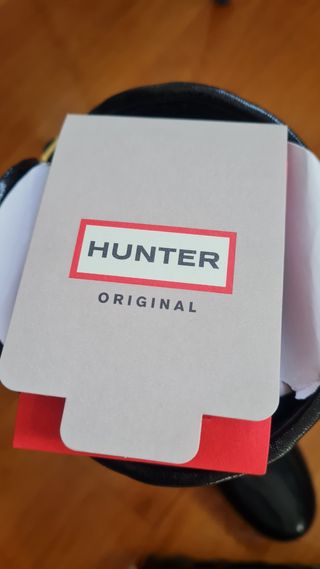 Botas Hunter Negras Talla 38