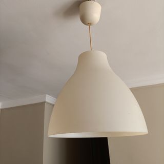 2 Lámparas de techo IKEA MELODI blanca 38 cm
