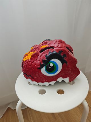 Casco infantil Crazy Safety dragón Talla S