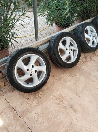 Llantas sirocco de 15 Peugeot 206 originales 