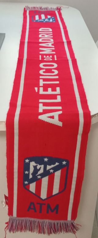 Bufandas Real Madrid y Atlético de Madrid