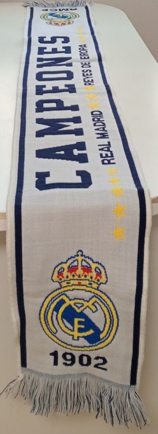 Bufandas Real Madrid y Atlético de Madrid