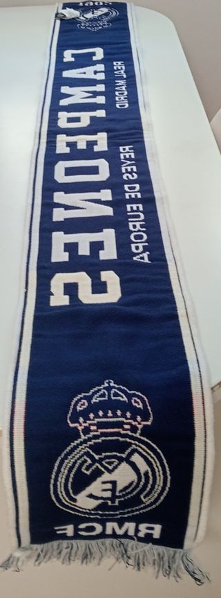 Bufandas Real Madrid y Atlético de Madrid
