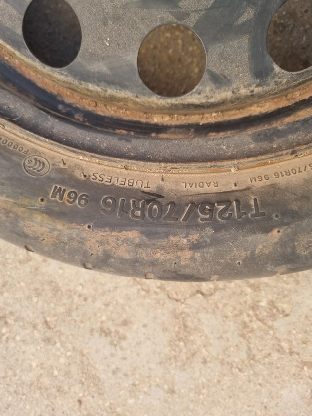 Rueda de repuesto VAG 16 50MPH