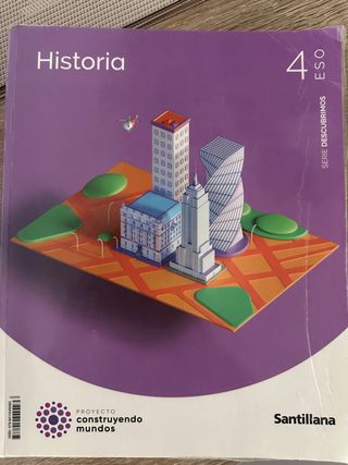 Libro de Historia 4ESO SANTILLANA