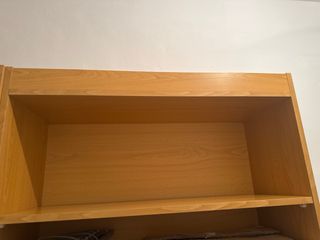 Estantería de madera clara melamina 