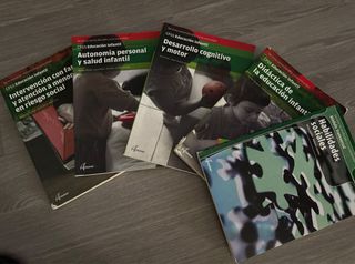  Libros de FP educación infantil 