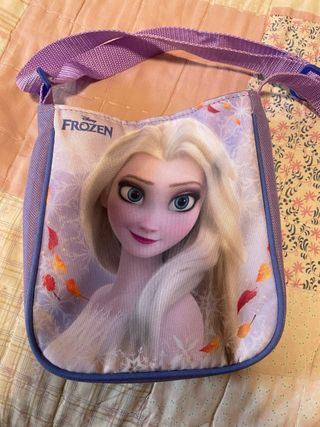 Bolso Morado Frozen Elsa Niña
