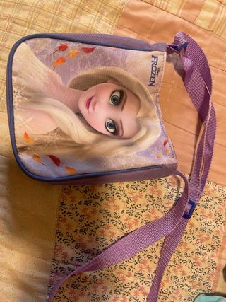 Bolso Morado Frozen Elsa Niña