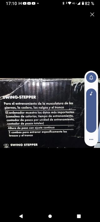 Step con elástico para brazos