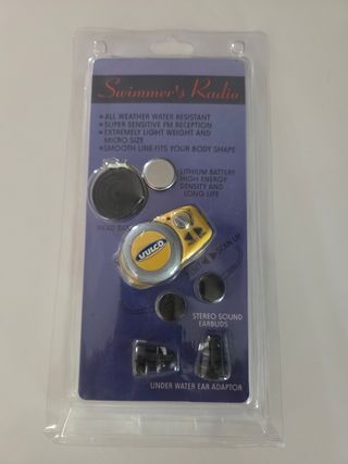 Radio para nadar Vulco resistente al agua