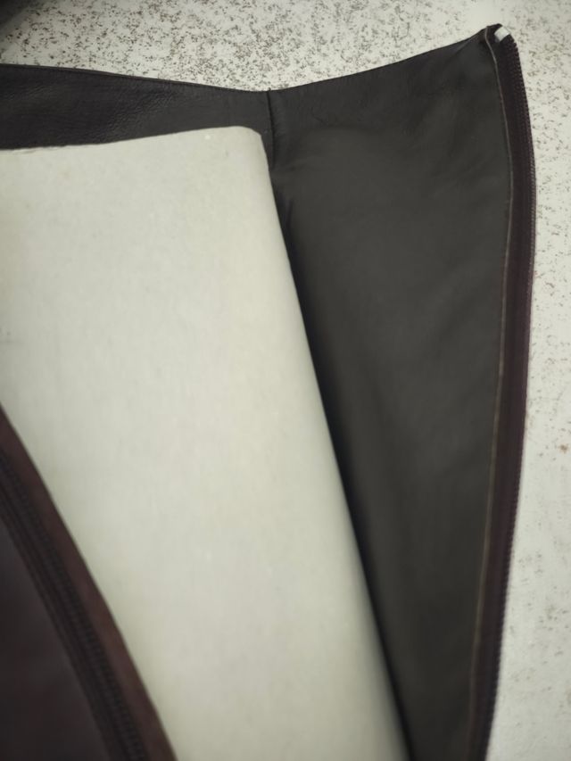 Botas Dansi de piel, tacon fino  N.37