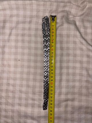 Cadena unisex plateada