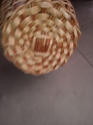 Cesta de mimbre