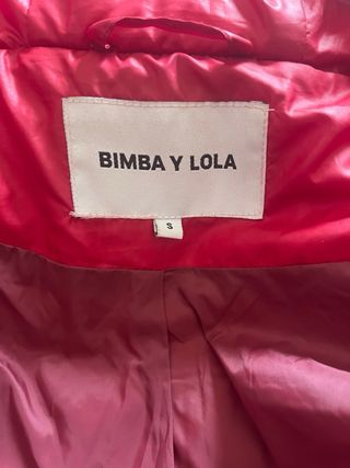 Plumífero Bimba y Lola Rojo