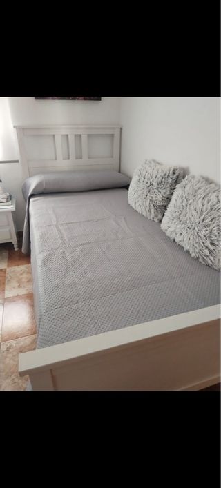 Cama individual de 90 cm