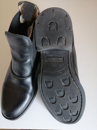 Botines de equitación piel mujer T.38