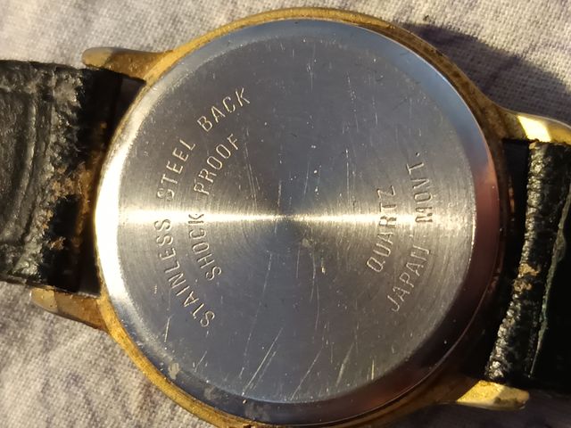 Orologio Lorus V729-7A20 vintage nero/oro