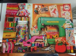 Puzzle Educa 1000 piezas Costura