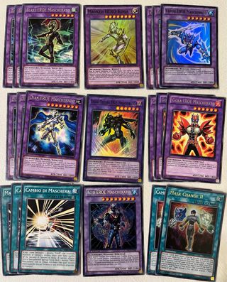 Lotto Yugioh Eroi Mascherati