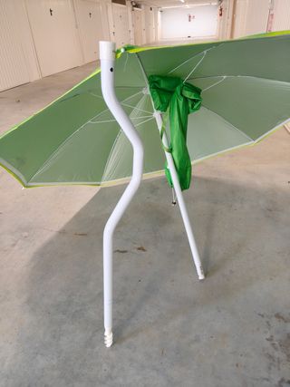 Ombrellone da spiaggia verde