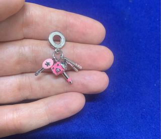 Charm Peluquera Secador Pulsera Pandora o collar