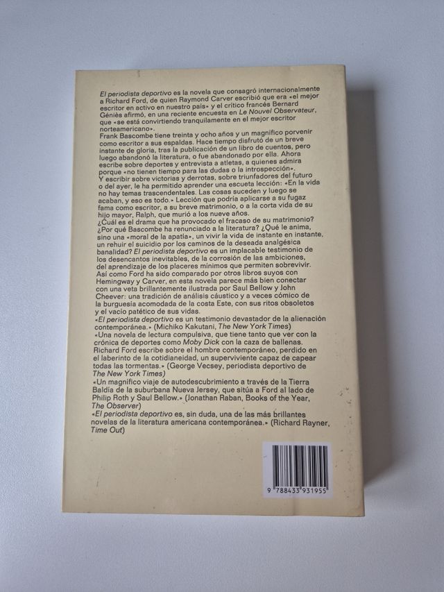 El periodista deportivo