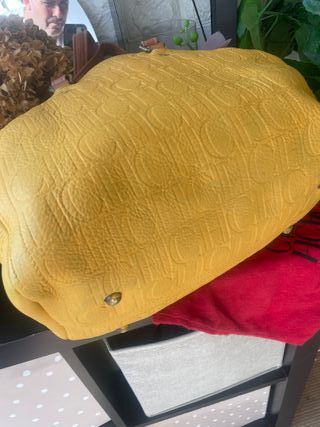 Bolso Carolina Herrera Andy 10 Amarillo mostaza 