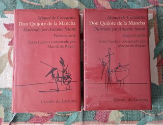 Don Quijote De La Mancha. Vol. 1 y Vol 2 Ilustrado