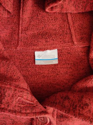 Felpa Columbia Bordeaux Donna Taglia XL