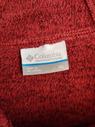 Felpa Columbia Bordeaux Donna Taglia XL