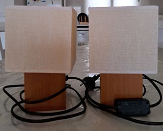 Juego de 2 lámparas de mesa