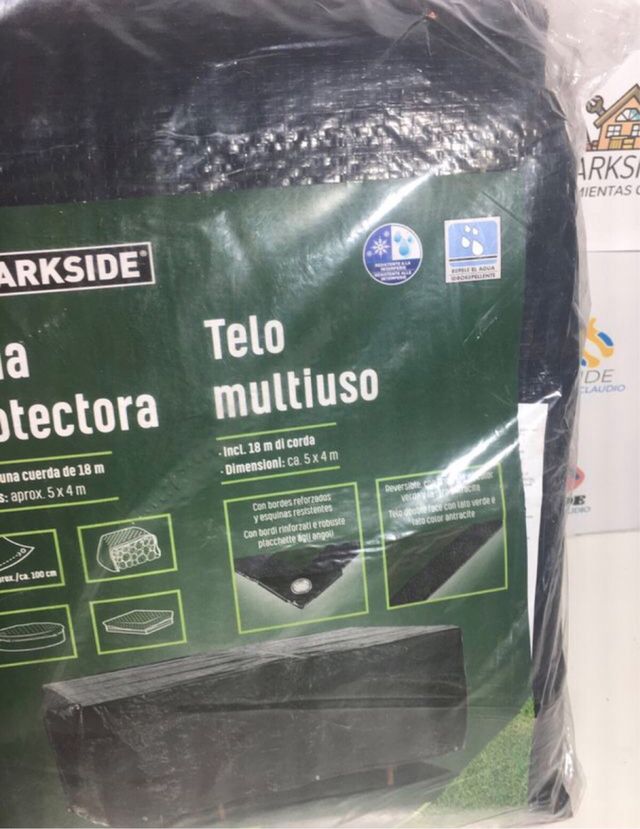 Lona protectora multiusos Parkside 5x4m