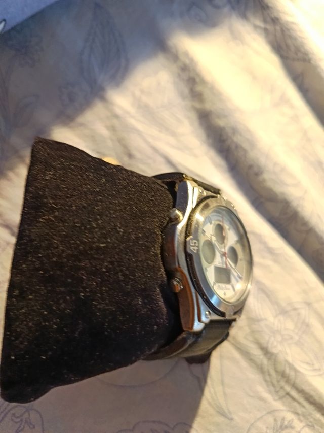 Orologio Philip Persio in argento e nero