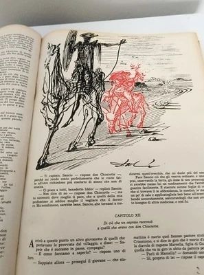Don Chisciotte Salvador Dalì Libro