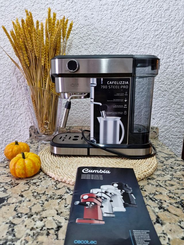 Cafetera Cumbia 790 Steel Pro