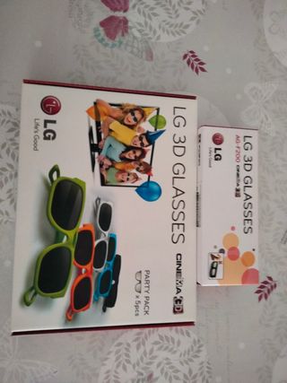 Gafas LG 3D Cinema Party Pack x7