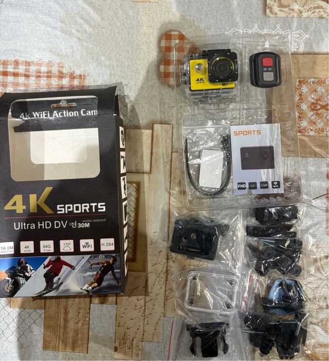 Cámara Deportiva 4K WiFi Ultra HD DV Action Camera