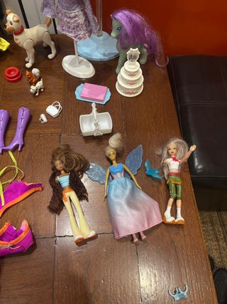 Lote Muñecas Barbie, Ken, Nancy y Bratz
