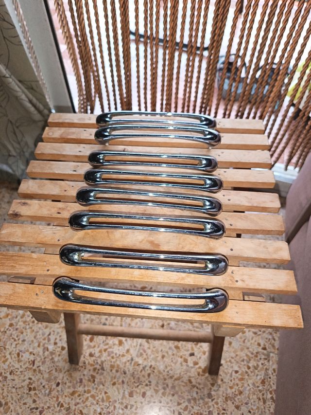 8 Tiradores de acero inoxidable +  tornillos