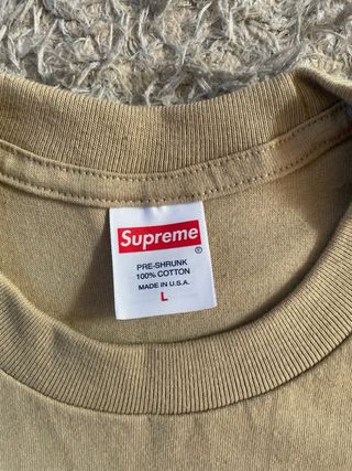 Camiseta Supreme Beige