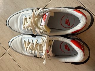 Zapatillas Nike Hombre Gris/Blanco Estilo Vintage