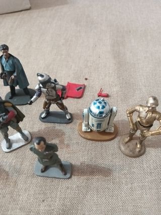 Figuras Star Wars Plomo 2006