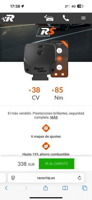 Chip de Potencia Race Chip Renault Talisman 160 CV