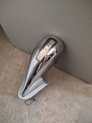 Retrovisores cromados